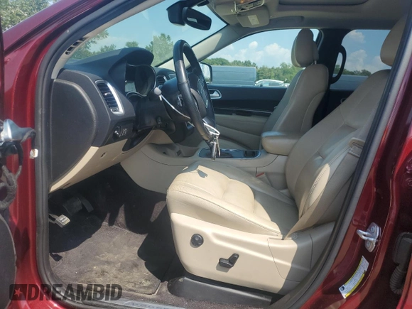2019 Dodge Durango Citadel with VIN 1C4RDHEG0KC616427, listed as a Copart auction lot 69182504 with 56,091 mi miles and Salvage Title. Bid and sale history available at DreamBid. Image 7.