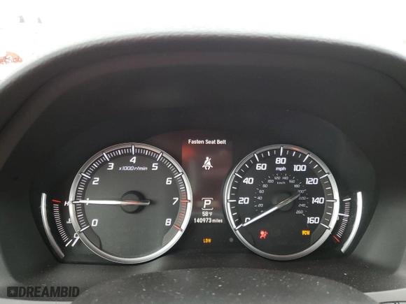 2014 Acura MDX Tech Pkg with VIN 5FRYD4H4XEB045699, listed as a Copart auction lot 48821635 with 140,973 mi miles and Salvage Title. Bid and sale history available at carsss.com. Image 9.