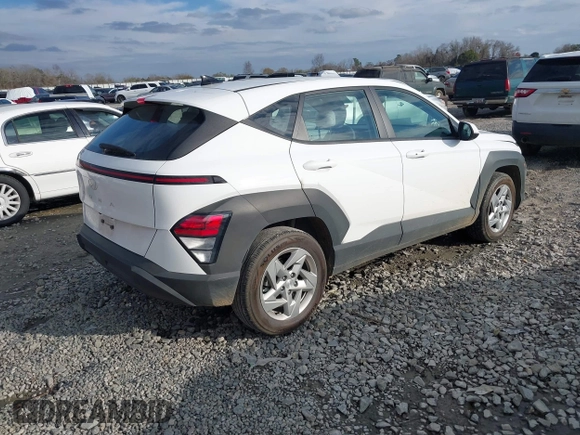 2024 Hyundai Kona SE with VIN KM8HA3ABXRU112114, listed as a IAAI auction lot 41640457 with 18,254 mi miles. Bid and sale history available at carsss.com. Image 4.