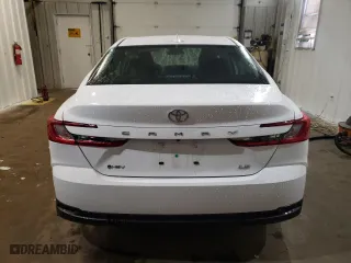 2025 Toyota Camry LE with VIN 4T1DAACK7SU033988, listed as a Copart auction lot 54142535 with 9,716 mi miles and Clean Title. Bid and sale history available at carsss.com. Image 6.
