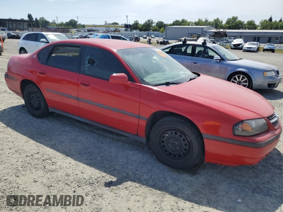 2004 Chevrolet Impala with VIN 2G1WF52E749317969, listed as a Copart auction lot 54952065 with 207,062 mi miles and Salvage title. Bid and sale history available at DreamBid. Image 4.