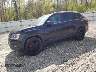 2019 Volkswagen Atlas SE z VIN 1V2LR2CA3KC574899, wystawiony jako Copart lot #54487635 z przebiegiem 60 838 mil mil oraz Szkoda całkowita • Salvage title. Historia ofert i sprzedaży dostępna na DreamBid. Obrazek 1.
