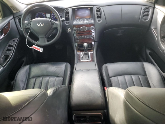 2013 Infiniti EX37 with VIN JN1BJ0HR6DM481947, listed as a Copart auction lot 43154585 with NaN miles and Salvage Title. Bid and sale history available at carsss.com. Image 8.