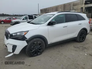 2019 Kia Sorento S V6 with VIN 5XYPGDA54KG588719, listed as a Copart auction lot 45765765 with 78,899 mi miles and Salvage Title. Bid and sale history available at carsss.com. Image 1.