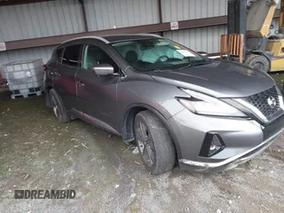 2020 Nissan Murano Platinum with VIN 5N1AZ2DSXLN116505, listed as a IAAI auction lot 42435670 with 27,260 mi miles and . Bid and sale history available at DreamBid. Image 1.