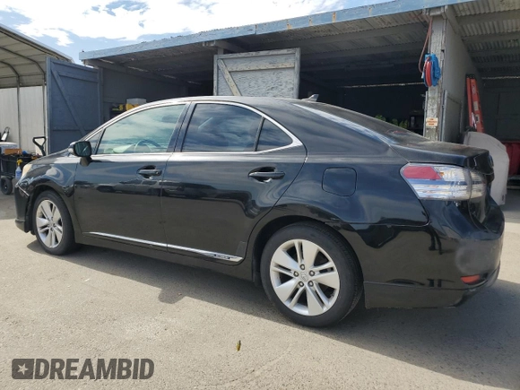 2010 Lexus HS 250h with VIN JTHBB1BA3A2006085, listed as a Copart auction lot 46344655 with 212,732 mi miles and Clean Title. Bid and sale history available at DreamBid. Image 2.