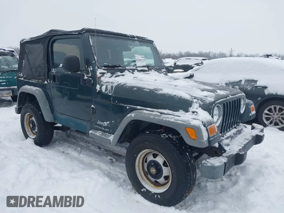 2004 Jeep Wrangler SE with VIN 1J4FA29154P778915, listed as a IAAI auction lot 41245325 with 205,852 mi miles and . Bid and sale history available at DreamBid. Image 1.