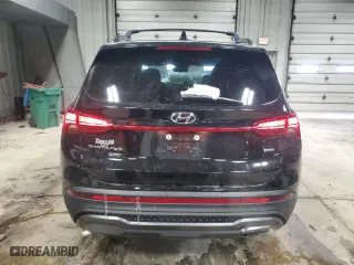 2023 Hyundai Santa Fe XRT with VIN 5NMS6DAJ4PH614405, listed as a Copart auction lot 45400385 with 42,805 mi miles and Salvage Title. Bid and sale history available at carsss.com. Image 6.