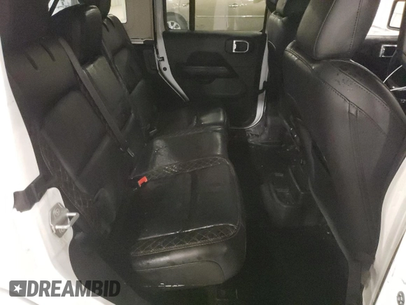 2021 Jeep Wrangler Unlimited Sahara High Altitude with VIN 1C4HJXEM0MW701659, listed as a Copart auction lot 86543654 with Not provided miles and Salvage title. Bid and sale history available at DreamBid. Image 12.