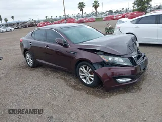 2012 Kia Optima EX with VIN 5XXGN4A76CG024213, listed as a IAAI auction lot 41871583 with 194,168 mi miles and . Bid and sale history available at carsss.com. Image 1.