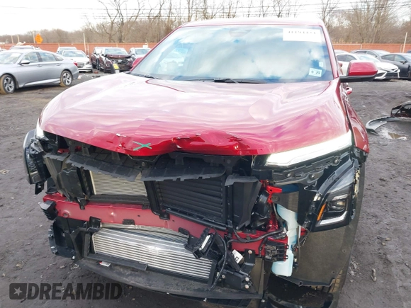 2025 Chevrolet Equinox AWD LT with VIN 3GNAXPEG3SL111704, listed as a IAAI auction lot 41194434 with 2,091 mi miles. Bid and sale history available at carsss.com. Image 6.