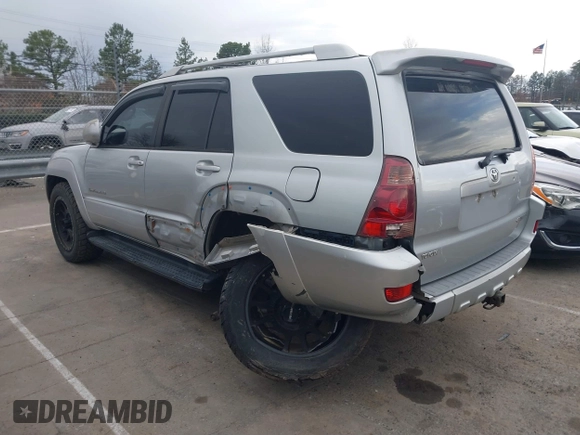 2004 Toyota 4Runner SR5 with VIN JTEBU14R240041579, listed as a IAAI auction lot 41756959 with 267,811 mi miles and . Bid and sale history available at DreamBid. Image 6.
