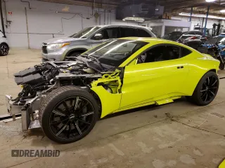 2020 Aston Martin Vantage z VIN SCFSMGAWXLGN03363, wystawiony jako Copart lot #81833084 z przebiegiem Nie podano mil oraz Szkody całkowita. Historia ofert i sprzedaży dostępna na DreamBid. Obrazek 1.