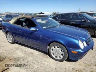 2003 Mercedes-Benz CLK 320 with VIN WDBLK65G43T140067, listed as a Copart auction lot 66206574 with 160,827 mi miles and Clean Title. Bid and sale history available at carsss.com. Image 4.
