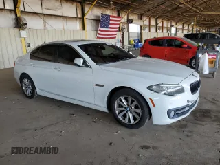 2015 BMW 5 Series 528i xDrive with VIN WBA5A7C55FD621638, listed as a Copart auction lot 54967385 with 122,391 mi miles and Clean Title. Bid and sale history available at carsss.com. Image 4.