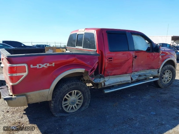 2010 Ford F-150 XL with VIN 1FTFW1EV6AFB74379, listed as a IAAI auction lot 41690288 with 303,125 mi miles. Bid and sale history available at carsss.com. Image 6.