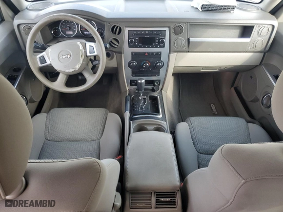 2009 Jeep Commander Sport with VIN 1J8HH48K59C514861, listed as a Copart auction lot 44076015 with 129,674 mi miles and Salvage Title. Bid and sale history available at carsss.com. Image 8.