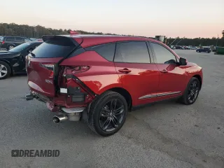 2022 Acura RDX w/A-Spec Package with VIN 5J8TC1H67NL000040, listed as a Copart auction lot 75944694 with 36,884 mi miles and Clean Title. Bid and sale history available at carsss.com. Image 3.