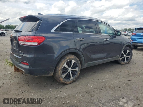 2018 Kia Sorento EX z VIN 5XYPHDA59JG400921, wystawiony jako Copart lot #56430855 z przebiegiem 151 075 mil mil oraz Szkoda całkowita • Salvage title. Historia ofert i sprzedaży dostępna na DreamBid. Obrazek 3.