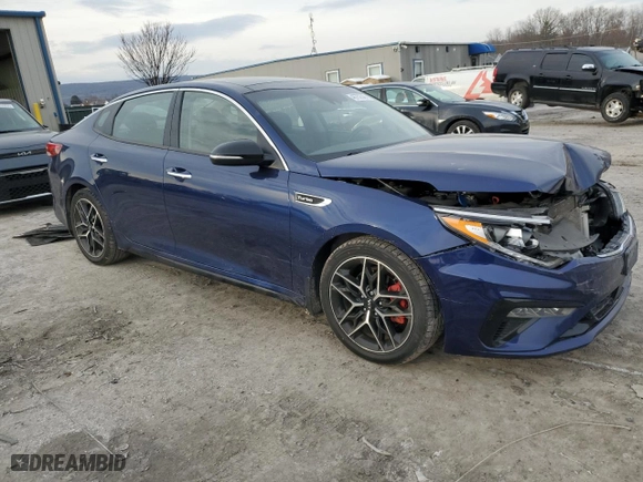 2019 Kia Optima SX with VIN 5XXGW4L2XKG322034, listed as a Copart auction lot 46752345 with 60,301 mi miles and Salvage Title. Bid and sale history available at carsss.com. Image 4.