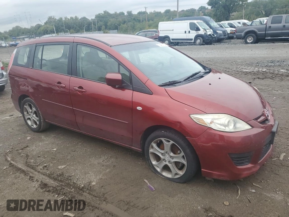 2009 Mazda 5 Sport with VIN JM1CR29L390337674, listed as a Copart auction lot 73430184 with 156,712 mi miles and Clean Title. Bid and sale history available at DreamBid. Image 4.