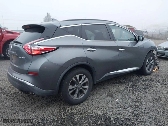 2018 Nissan Murano S with VIN 5N1AZ2MH0JN127353, listed as a IAAI auction lot 41013997 with 122,507 mi miles. Bid and sale history available at carsss.com. Image 4.