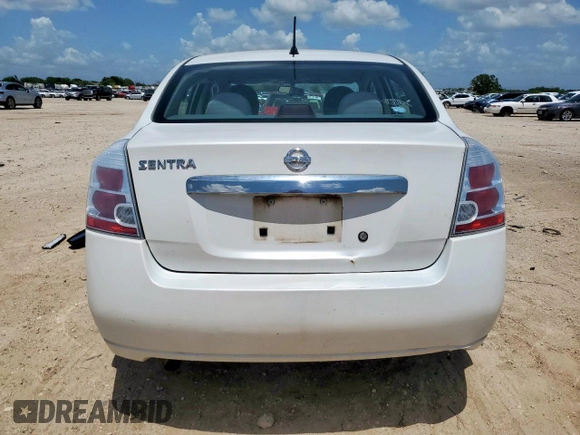 2010 Nissan Sentra S with VIN 3N1AB6AP9AL604991, listed as a Copart auction lot 61776255 with 96,870 mi miles and Salvage title. Bid and sale history available at DreamBid. Image 6.