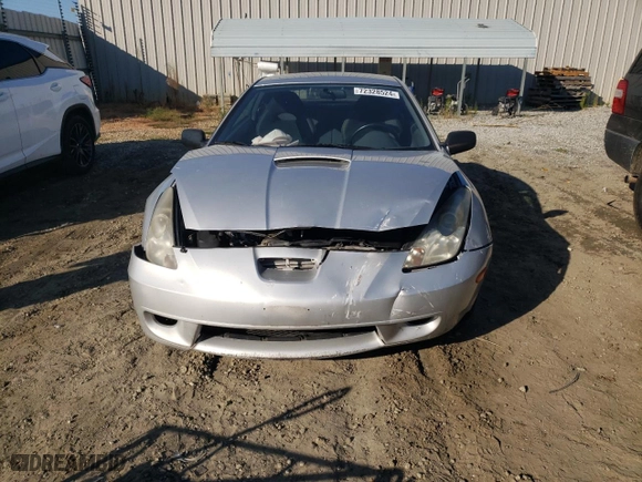 2002 Toyota Celica GT with VIN JTDDR32T720140842, listed as a Copart auction lot 72328524 with 225,259 mi miles and Salvage Title. Bid and sale history available at carsss.com. Image 5.