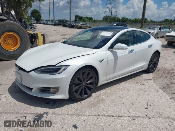 2017 Tesla Model S 100D with VIN 5YJSA1E45HF189006, listed as a IAAI auction lot 42540693 with 64,827 mi miles and . Bid and sale history available at DreamBid. Image 22.