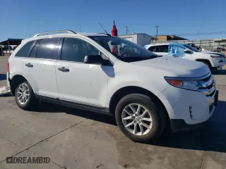 2014 Ford Edge SE with VIN 2FMDK3GC8EBB12298, listed as a Copart auction lot 87114524 with 151,821 mi miles and Salvage Title. Bid and sale history available at carsss.com. Image 4.