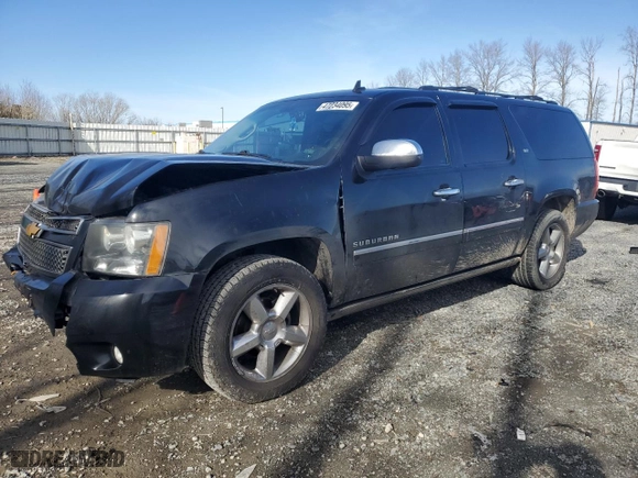 2014 Chevrolet Suburban LTZ with VIN 1GNSCKE08ER230741, listed as a Copart auction lot 47234095 with 184,263 mi miles and Salvage Title. Bid and sale history available at carsss.com. Image 1.