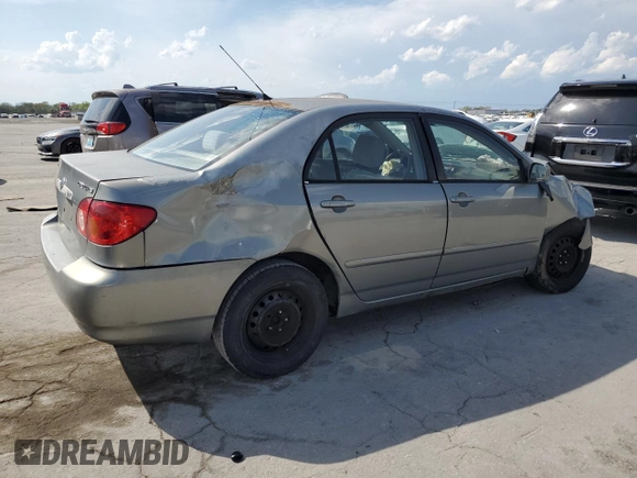 2004 Toyota Corolla CE with VIN 1NXBR32E74Z240293, listed as a Copart auction lot 52624445 with 299,999 mi miles and Salvage Title. Bid and sale history available at DreamBid. Image 3.