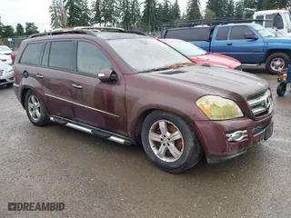 2007 Mercedes-Benz GL-Class with VIN 4JGBF71E17A118245, listed as a IAAI auction lot 41872893 with 126,127 mi miles. Bid and sale history available at carsss.com. Image 1.