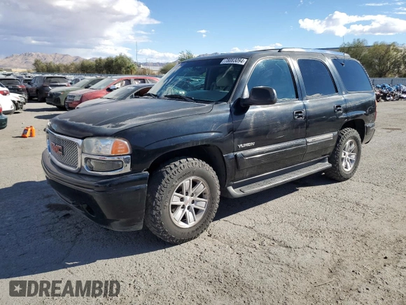 2001 GMC Yukon SLT with VIN 1GKEC13T81R143644, listed as a Copart auction lot 78083094 with 232,367 mi miles and Salvage Title. Bid and sale history available at carsss.com. Image 1.