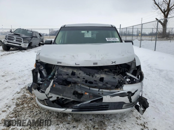2013 Ford Flex SEL with VIN 2FMHK6C87DBD26752, listed as a Copart auction lot 88915455 with 150,314 mi miles and Salvage Title. Bid and sale history available at carsss.com. Image 5.