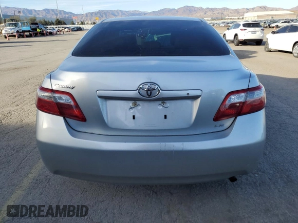 2007 Toyota Camry CE with VIN JTNBE46K273127217, listed as a Copart auction lot 47258345 with 164,024 mi miles and Salvage Title. Bid and sale history available at carsss.com. Image 6.