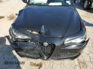 2017 Alfa Romeo Giulia with VIN ZARFAEDN4H7535772, listed as a Copart auction lot 58783614 with Not provided miles and Salvage title. Bid and sale history available at DreamBid. Image 11.