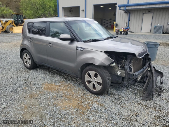 2015 Kia Soul with VIN KNDJN2A25F7208974, listed as a Copart auction lot 50376185 with 185,371 mi miles and Salvage Title. Bid and sale history available at carsss.com. Image 4.