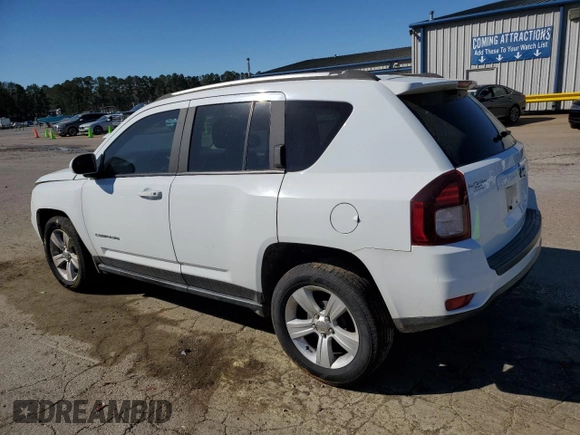 2015 Jeep Compass Latitude with VIN 1C4NJCEB2FD401761, listed as a Copart auction lot 49215505 with 154,896 mi miles and Salvage Title. Bid and sale history available at carsss.com. Image 2.