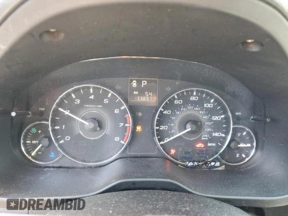2012 Subaru Legacy Premium with VIN 4S3BMBC64C3010574, listed as a Copart auction lot 61754625 with 133,897 mi miles and Salvage title. Bid and sale history available at DreamBid. Image 9.