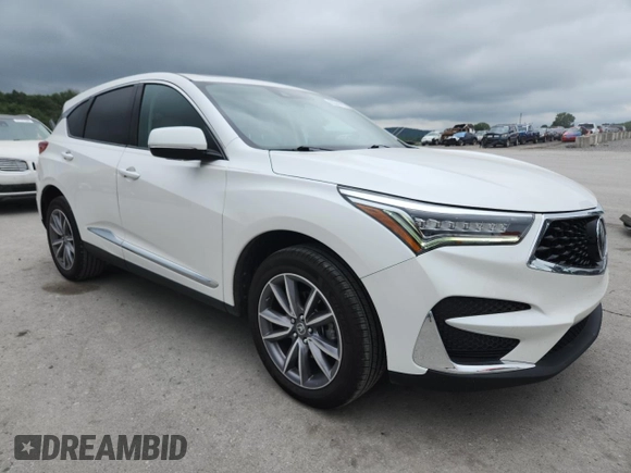 2020 Acura RDX Technology with VIN 5J8TC1H53LL013484, listed as a Copart auction lot 63341415 with 59,432 mi miles and Clean title. Bid and sale history available at DreamBid. Image 4.