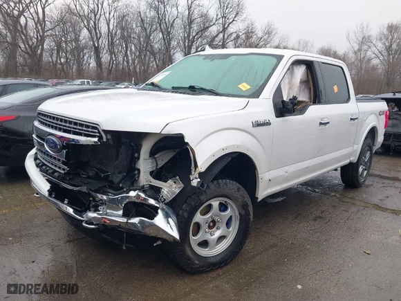 2018 Ford F-150 XL with VIN 1FTEW1EG7JKE76221, listed as a IAAI auction lot 41189260 with 88,511 mi miles. Bid and sale history available at carsss.com. Image 2.