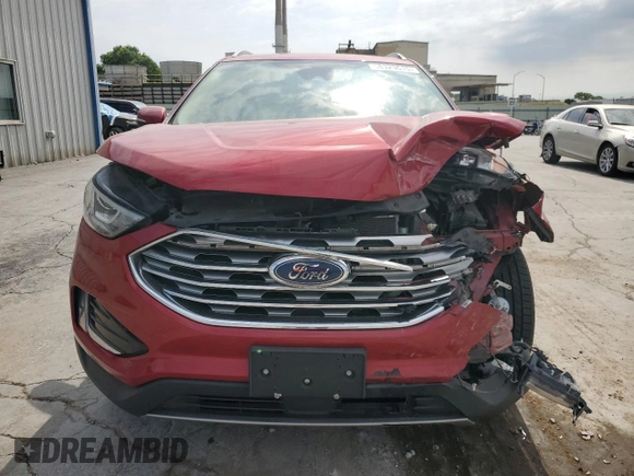 2020 Ford Edge SEL z VIN 2FMPK3J97LBB63122, wystawiony jako Copart lot #58329615 z przebiegiem 39 184 mil mil oraz Szkoda całkowita • Salvage title. Historia ofert i sprzedaży dostępna na DreamBid. Obrazek 5.