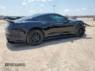 2018 Ford Mustang EcoBoost with VIN 1FA6P8TH1J5181481, listed as a Copart auction lot 59443525 with 67,617 mi miles and Salvage title. Bid and sale history available at DreamBid. Image 3.