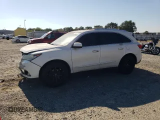2014 Acura MDX Technology with VIN 5FRYD4H42EB008677, listed as a Copart auction lot 64962485 with 263,515 mi miles and Salvage title. Bid and sale history available at DreamBid. Image 1.