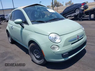 2013 FIAT 500 Pop with VIN 3C3CFFDR1DT541045, listed as a IAAI auction lot 42499287 with 177,855 mi miles and . Bid and sale history available at DreamBid. Image 1.