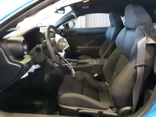 2023 Toyota 86 with VIN JF1ZNBB12P9751879, listed as a Copart auction lot 75920234 with 15,342 mi miles and Salvage Title. Bid and sale history available at DreamBid. Image 7.