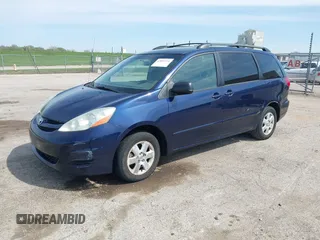 2006 Toyota Sienna CE with VIN 5TDZA23C36S480675, listed as a IAAI auction lot 42091334 with 131,121 mi miles. Bid and sale history available at carsss.com. Image 2.