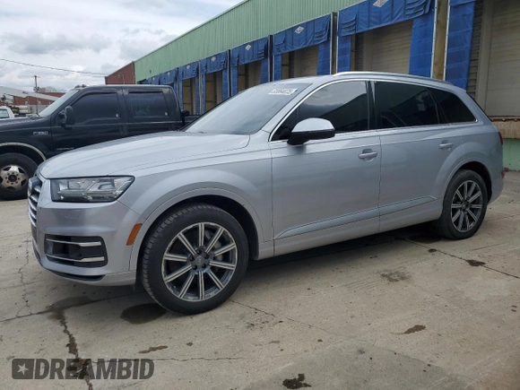2017 Audi Q7 Premium Plus with VIN WA1LAAF76HD009093, listed as a Copart auction lot 53864075 with 179,241 mi miles and Clean Title. Bid and sale history available at carsss.com. Image 1.