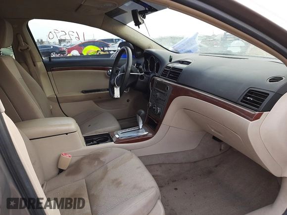 2008 Saturn Aura XE with VIN 1G8ZS57B38F251880, listed as a Copart auction lot 46325800 with 167,590 mi miles and Salvage Title. Bid and sale history available at carsss.com. Image 5.
